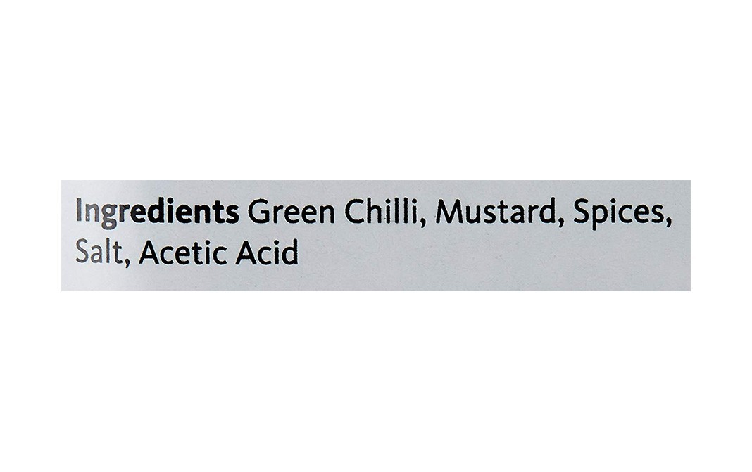 Shelly's Classic Bengali Green Chilli Kasundi   Jar  250 grams